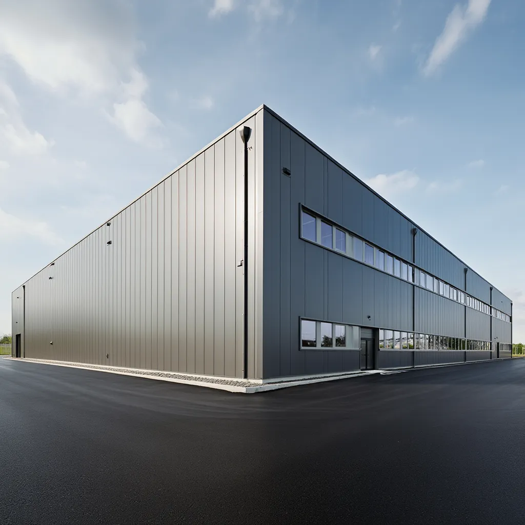 проект двухэтажного склада на 550 м2 с воротами до 3,5 м